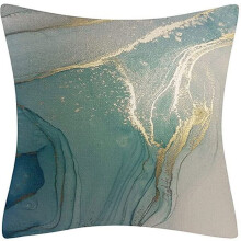 Taie d'oreiller douce 45 x 45 cm pour coussins décoratifs européens, compatible avec les coussins de 45 x 45 cm, pour canapé, lit, décoration