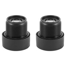 2X CCTV-sikkerhetskamera 16 mm fokuslengde IR-kortlinse