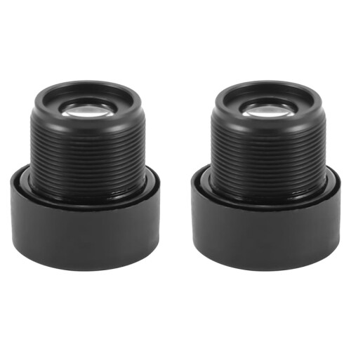 2X CCTV-säkerhetskamera 16 mm fokuslängd IR-kortlins