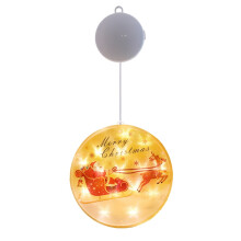 Guirlande lumineuse décorative de Noël pour fenêtres, allées, terrasses, chambres, fêtes. Compatible avec EQWLJWE.