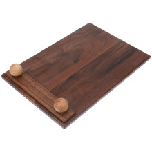 Menusteunbord van hout, veelzijdig klembord voor op kantoor, verticaal menubord