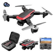 Mini Drón Gyerekeknek, Összecsukható FPV Drón Elektromos Szabályozással Dual1080P WiFi Kamerával; Gesztusvezérlésű RC Quadcopter