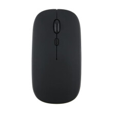 Bluetooth-mus kompatibel med iPad, Samsung MatePad, Lenovo MiPad, Android, Windows-nettbrett og bærbar PC - Trådløs svart mus