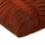 Capa de Almofada Personalizada, Cor Ferrugem, Estilo Europeu, 65x65cm (26x26 polegadas), Capas de Almofada de Seda Estilo Europeu, Listradas, com 2
