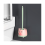 Toiletborstel met houder, compacte toiletborstelset 3