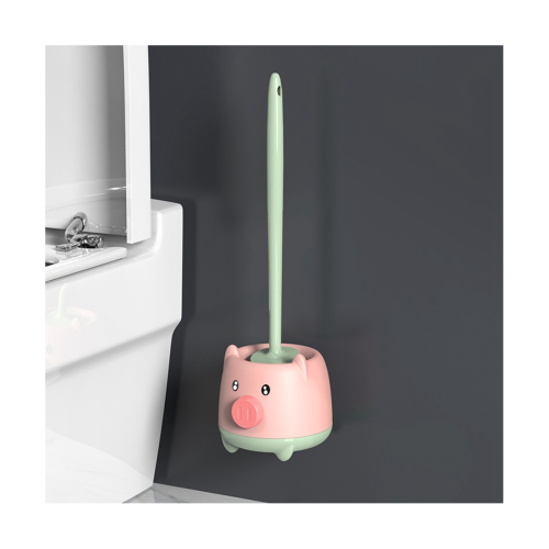 Toiletborstel met houder, compacte toiletborstelset 2