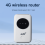 H808+ Κινητός δρομολογητής WiFi Φορητό μόντεμ τσέπης 4G Lte150Mbps Μίνι δρομολογητής με 2