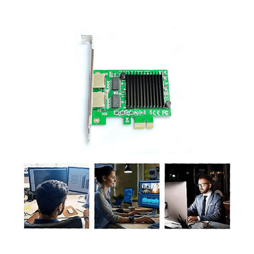 Dual Port RJ45 1000Mbps PCIExpress X4Gigabit Ethernet Server Adapter Dual Port Network Interface Controller 2