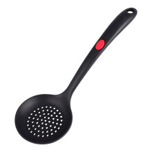 Ferencãa Paletta forata in silicone nero antiaderente, resistente al calore, per cucina di casa e ristorante