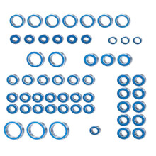 Kit de Rodamientos de Bolas Sellados de Goma de 55 Piezas para Accesorios de Piezas de Actualización de Coche 1/10 para -TRX6 RC