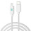 Cable USB-C a Lightning de 2 m, MFi, 27 W, blanco 1