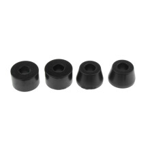 20 Stück Longboard Skateboard Buchsen Konische Zylinder Buchse Pivot Cups Set Zubehör für Longboard Truck Schwarz