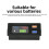 LCD Battery Level Indicator Custom Battery String Setting Voltage Capacity Display for Lead Acid Lithium Battery 4