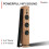 Audizio ARCO Active Floor Standing Tower Speaker with Bluetooth and DAB - L.Wood 3