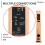 Audizio ARCO Active Floor Standing Tower Speaker with Bluetooth and DAB - L.Wood 8