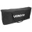 Vonyx DB3 Mobile DJ Booth Stand - Professional DJ Setup with Covers 10