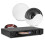 Home Ceiling Speaker System with Bluetooth, CD Player, TV Input - 2x NCSS6 Black 1