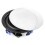 Home Ceiling Speaker System with Bluetooth, CD Player, TV Input - 2x NCSS6 Black 4