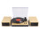 Vinyl Player with Speakers, LP Record Turntable Stereo System, Bluetooth, RP165L 1