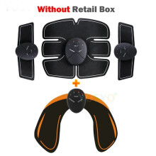 EMS-Muskelstimulator, Smart Fitness, Bauchmuskeltraining, Elektrischer Körper, Gewichtsverlust, Schlankheitsgerät, 6er-Pack, 3-in-1-Hüfte