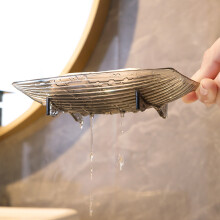 FloHua Fournitures de rentrée scolaire en liquidation Boîte à savon pour lavabo Boîte à savon transparente pour la maison Grande boîte à savon