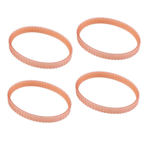 4x orange PU-remmar lämpliga för Planer1900B