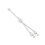 5V 3-pins verlengkabel voor computermoederbord, 1Point2Hub kabelaansluiting, ARGB-splitter, wit 3