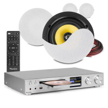 PD KVCS 6" Ceiling Speaker System - Bolzano DAB, NET Radio, Bluetooth, CD Player