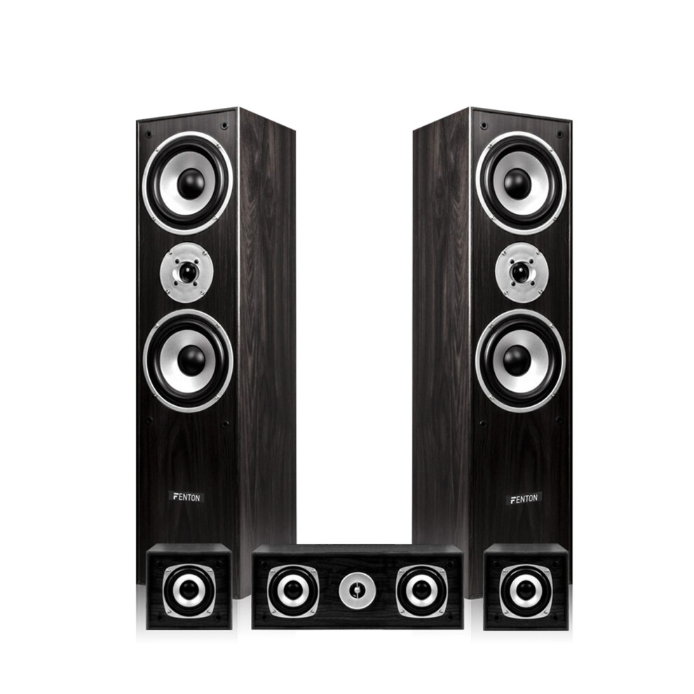 Photos - Home Cinema System Fenton 5.0 Surround Sound Speakers Set - Hi-Fi Home Cinema Audio System 1150W