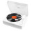 Fenton RP162W Record Player with Bluetooth Output, USB Vinyl Turntable White 1