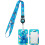 Αναδιπλούμενο κορδόνι με χαριτωμένη θήκη ταυτότητας με κινούμενα σχέδια για 1