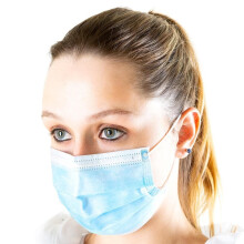 Wegwerp 3-laags gezichtsmasker (verpakking van 50 stuks)