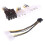 Καλώδιο τροφοδοτικού ATX για κάρτα γραφικών Molex LP4 σε PCI Express 8 ακίδων DSH2x4 ακίδων, 2