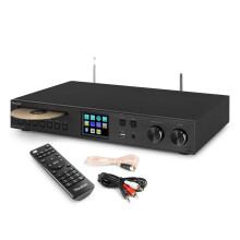 Audizio Brescia HiFi Streaming Amplifier with DAB Internet Radio & CD Player