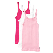 (12) 3 Pack Bonds Girls Kids Pink White Teena Undergarments Cotton Singlet Tank Top UYG43W