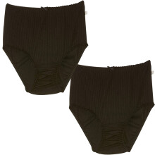 (22- 24) 2PK Bonds Hestia Heroes Full Briefs Womens Underwear Undies Panties Black W10072 Ladies