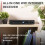 Home Ceiling Speaker System with Bluetooth, CD Player, TV Input - 2x NCSS6 Black 8