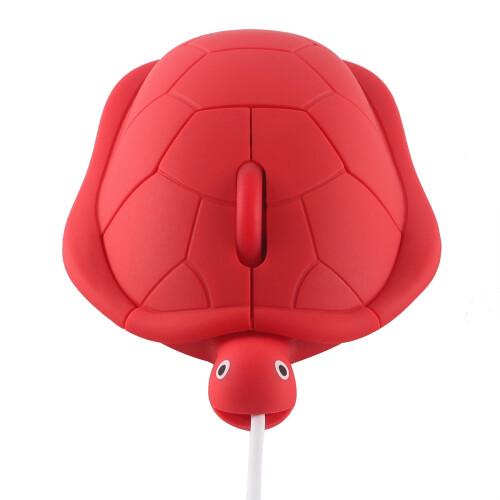 Mouse ottico USB cablato a forma di tartaruga, mouse 1