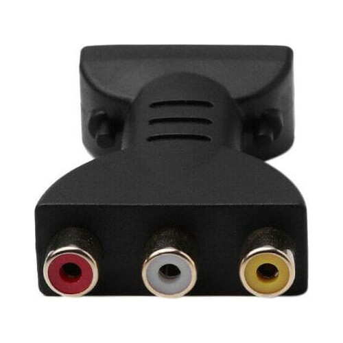 Μετατροπέας βίντεο και ήχου HDMI σε 3RCA Προσαρμογέας βίντεο HDMI σε AV Επιχρυσωμένος 2