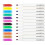 6/12 τεμάχια μαρκαδόροι εξάχνωσης για cricut Maker3/Maker/Explore3/Air2/Air Μελάνι μεταφοράς 3