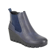 (6 UK, Navy Blue) Cipriata Womens/Ladies Annina Ankle Boots