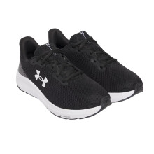 (8 UK, Black/White) Under Armour Mens Charged Pursuit 4 Trainers
