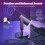 FIFINE FIFINE Microfono dinamico USB/XLR per streaming, mixer audio da gioco, mixer PC RGB 2