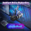 FIFINE FIFINE Microfono dinamico USB/XLR per streaming, mixer audio da gioco, mixer PC RGB 4