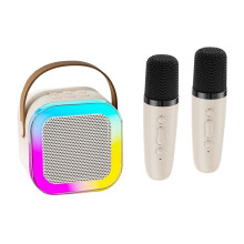 K12Microphone Sound vezeték nélküli mikrofon Bluetooth Sound Home Univerzális éneklő családi KTV mikrofon, C