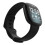 Armband kompatibel mit Fitbit Versa4/Fitbit Versa3/Fitbit Sense/Fitbit Sense2, Schwarz, Größe M 7