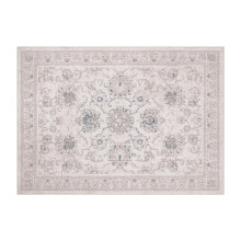 Retro bedrukte boho vloerkleden, vintage, wasbaar, antislip kleed voor woonkamer en slaapkamer, 150x210 cm, beige, 1 stuk