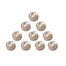 Wamans 10 stk. 30 mm tørvepiller, startkapsler, komprimerede jordpropper til plantning af urter, blomster og grøntsager