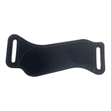 Toudaret1Pcs Faux Leather Outdoor Cutter Sheath Belt Mount Waterproof Camping Mini Folding Pocket Cutter Holder Guard Sleeve Cover