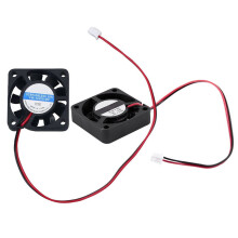 Ventoinha de resfriamento para gabinete de PC, 12V, 0,1A, 2 pinos, 40mm x 40mm x 10mm e ventoinha brushless 4010 de 9 pás, DC12V.